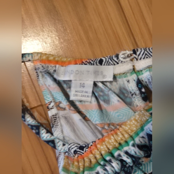 ❤️ London Times Patterned Maxi Dress - Picture 6 of 9